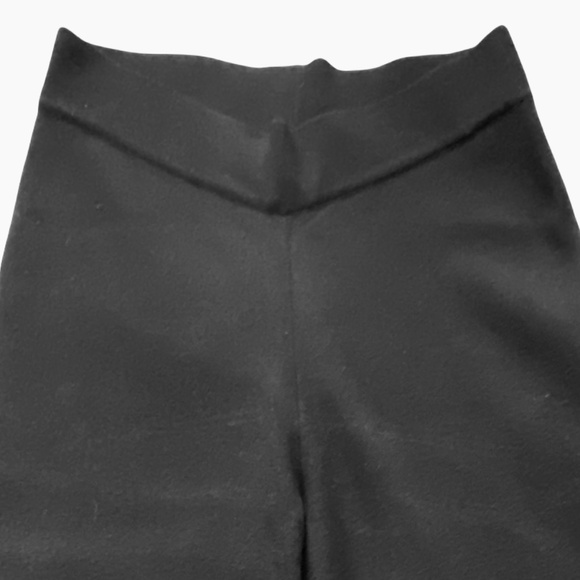 Rachel Zoe Black Sweater Knit Lounge Cropped  Pull-on Capris- Sz-M - Picture 2 of 14
